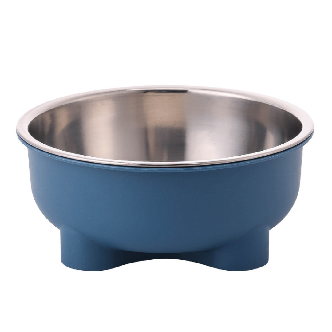 Stainless Steel Dog Bowl-Yellow